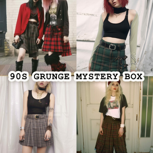 90s Grunge Thrifted Vintage Mystery Box