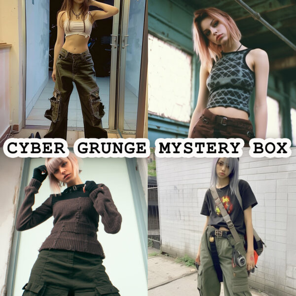 Y2K Cyber Grunge Thrifted Vintage Mystery Box